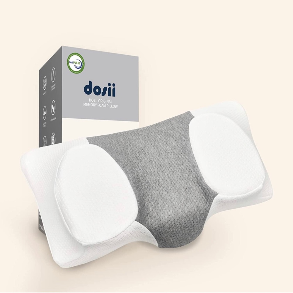 DOSII Original Memory Foam Pillow. All Sleep Positions. Neck Pain Relief. NEW!!!